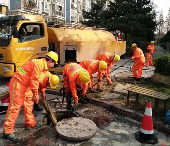 樊城市政管道清淤