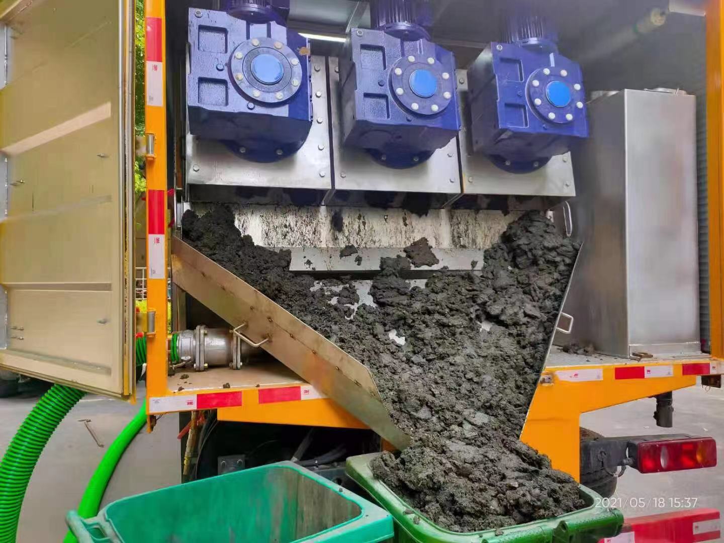 樊城化粪池清掏城市维护站-泥浆净化干湿分离处理